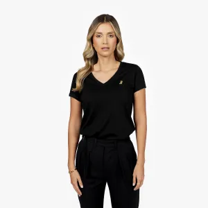 Women's V-Neck Jersey T-Shirt basic vibe