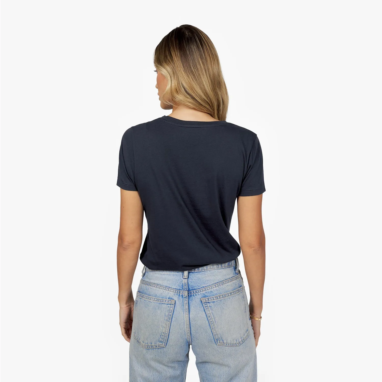 Women's V-Neck Jersey T-Shirt dream vibe