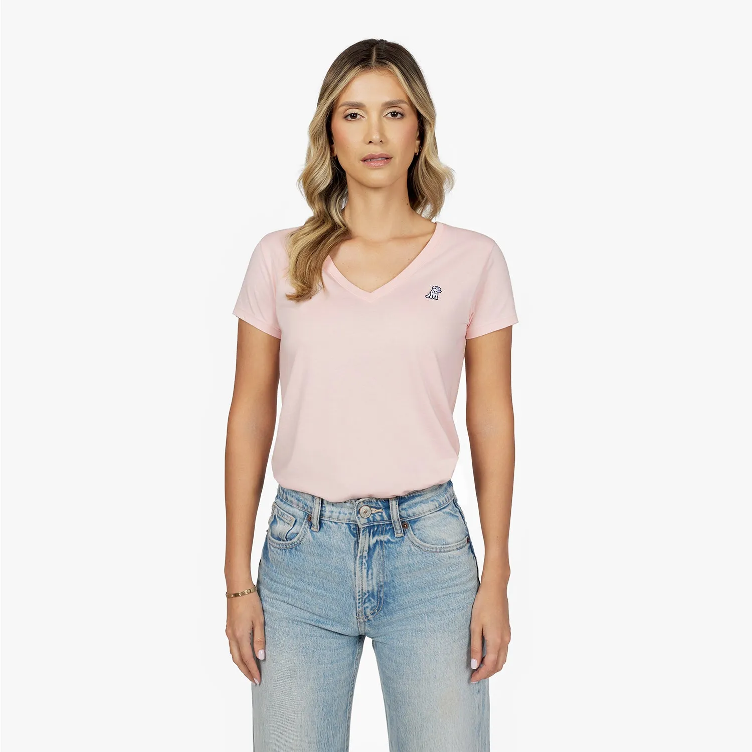 Women's V-Neck Jersey T-Shirt city breeze