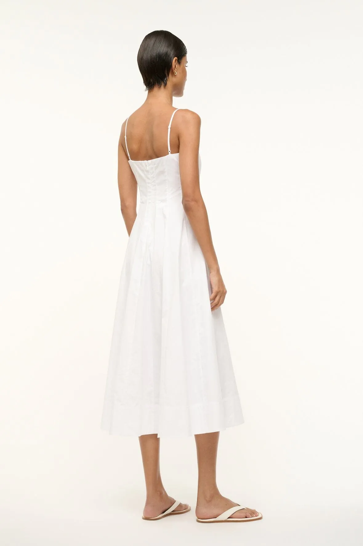 WYLIE DRESS | WHITE skin grace