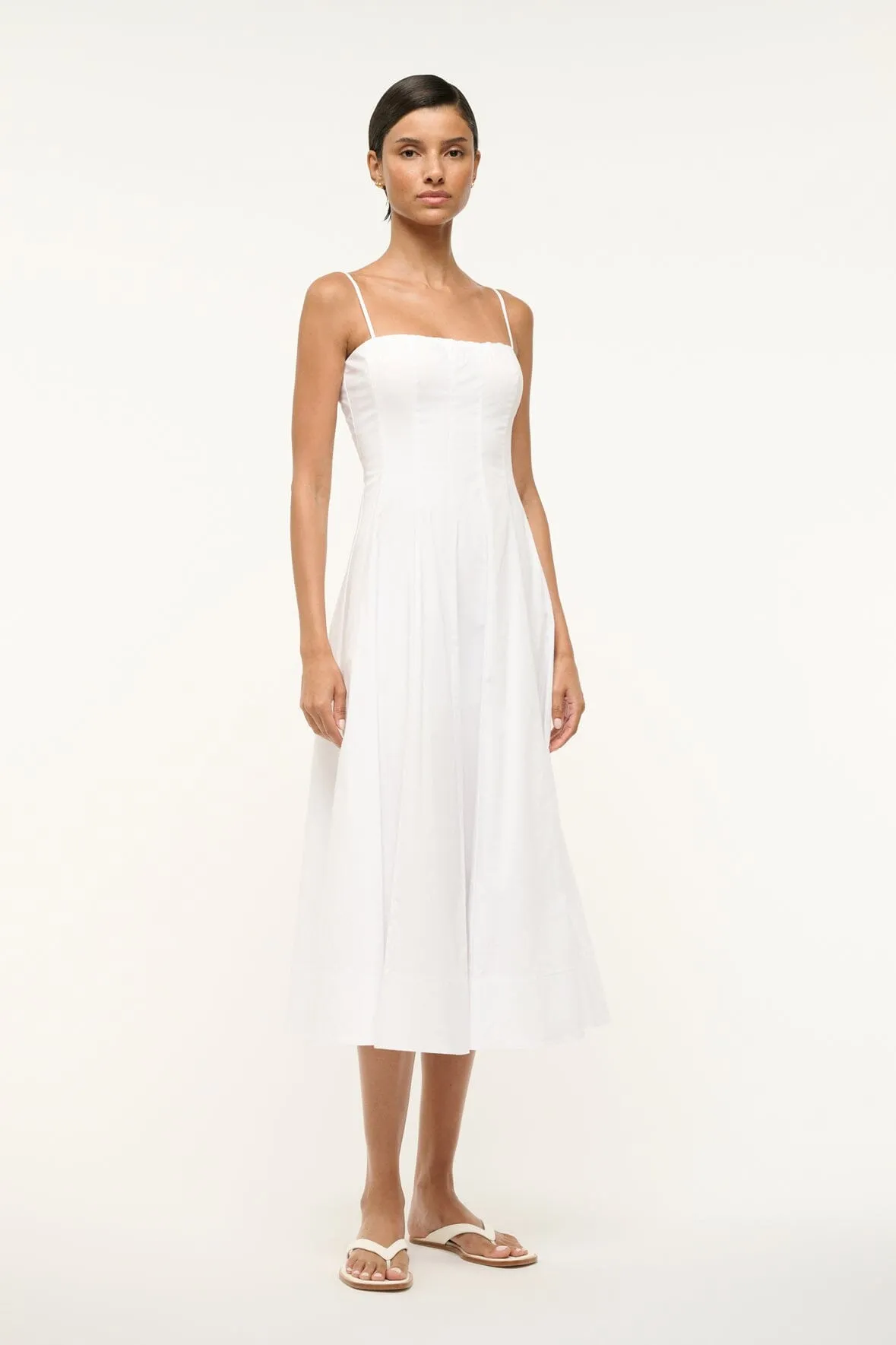 WYLIE DRESS | WHITE cozy mood