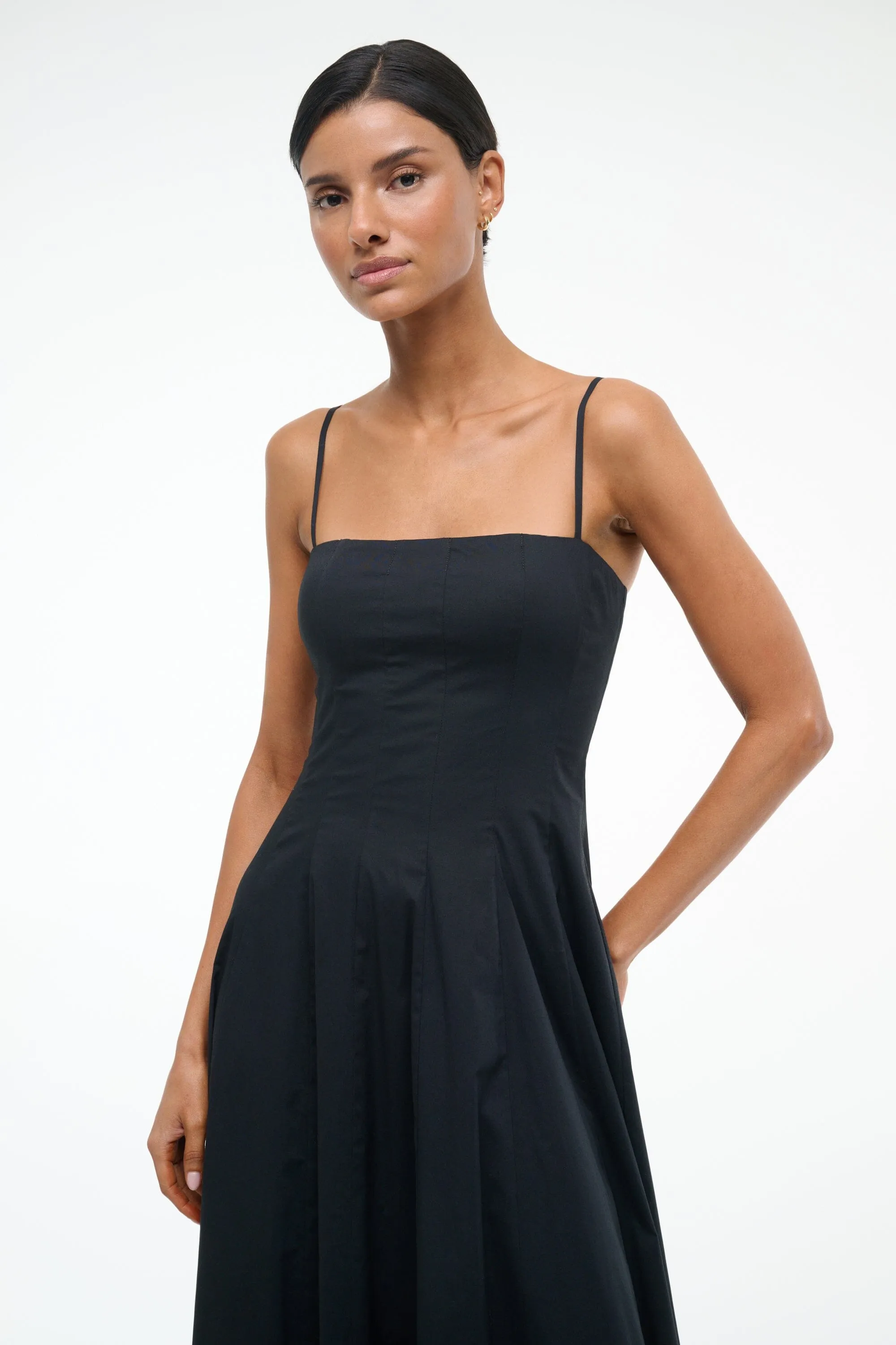 WYLIE MAXI DRESS | BLACK comfy glow