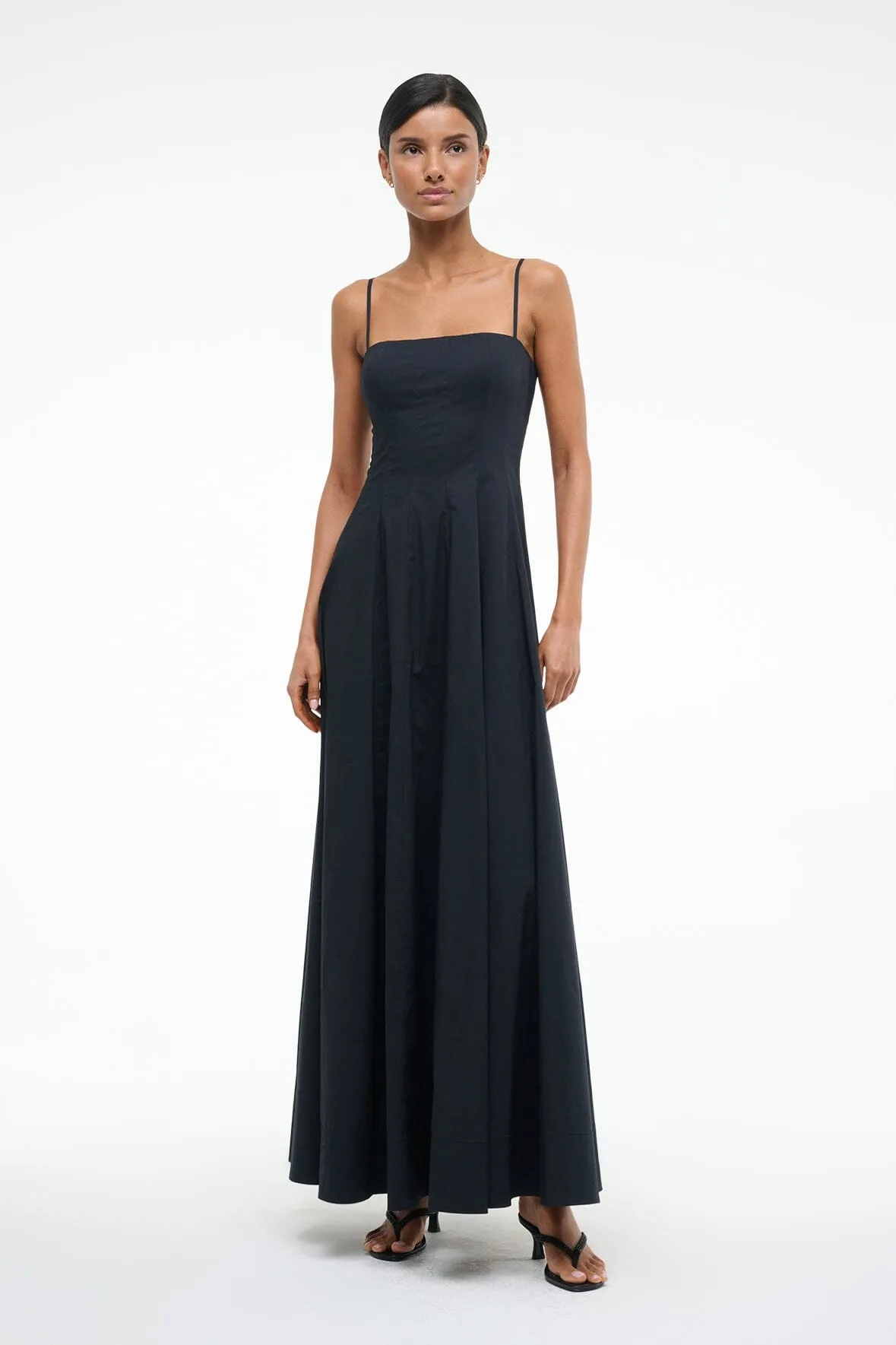 WYLIE MAXI DRESS | BLACK beach vibe