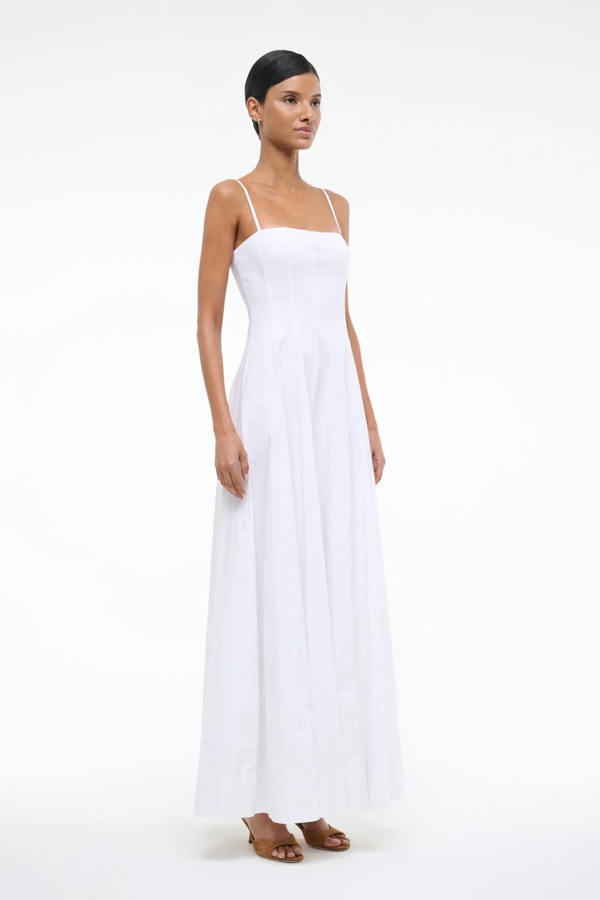 WYLIE MAXI DRESS | WHITE lazy luxe