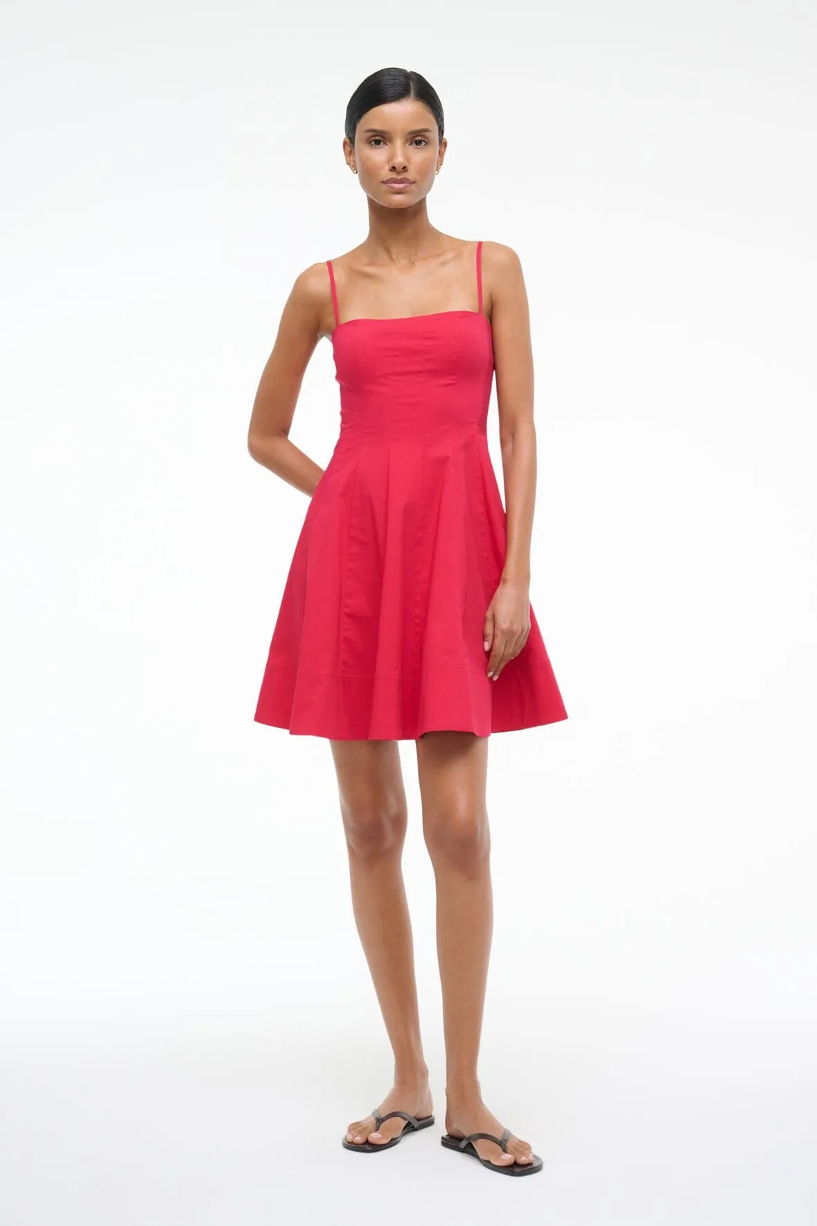 WYLIE MINI DRESS | CHERRY cozy look