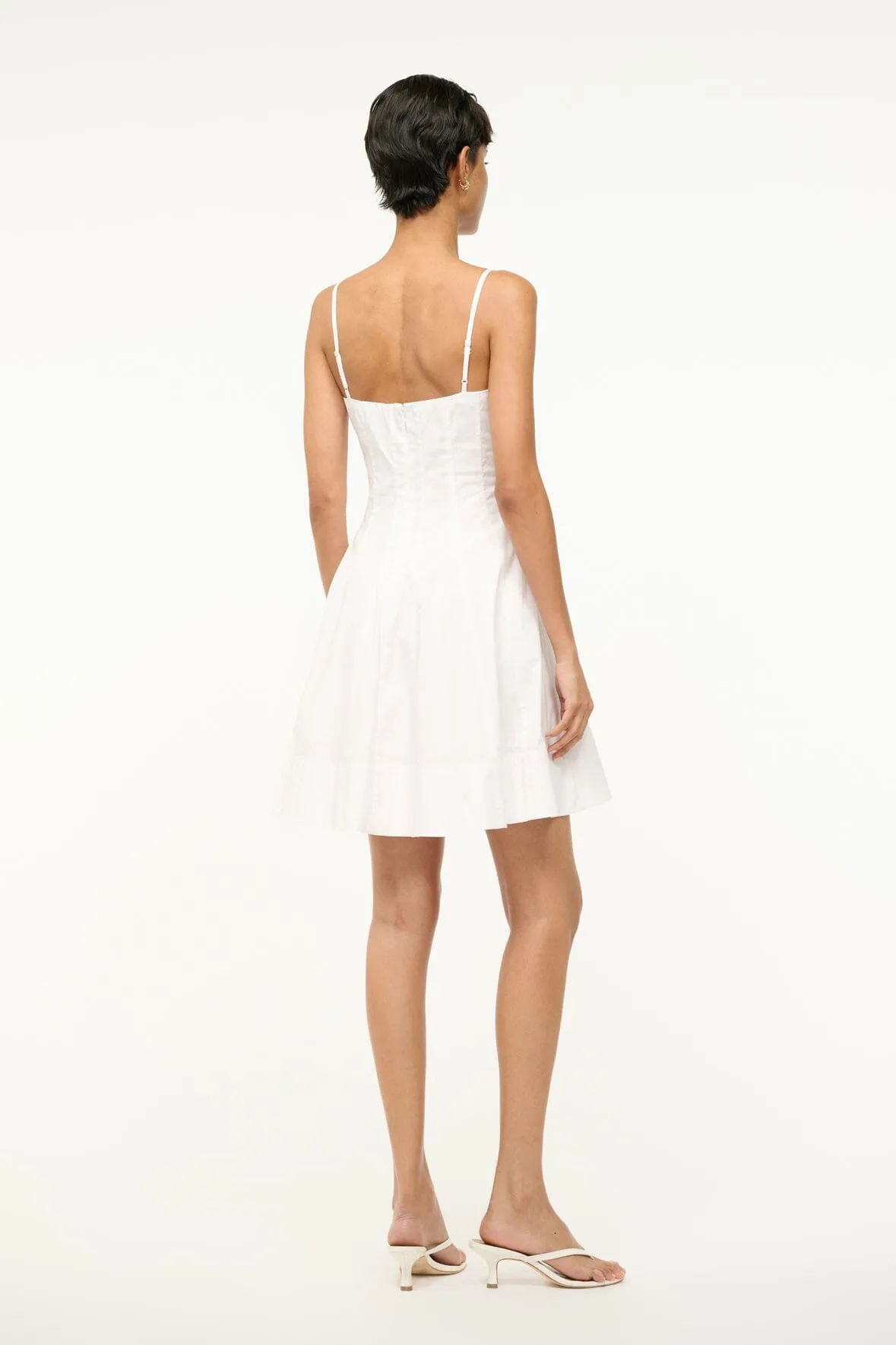 WYLIE MINI DRESS | WHITE gentle charm