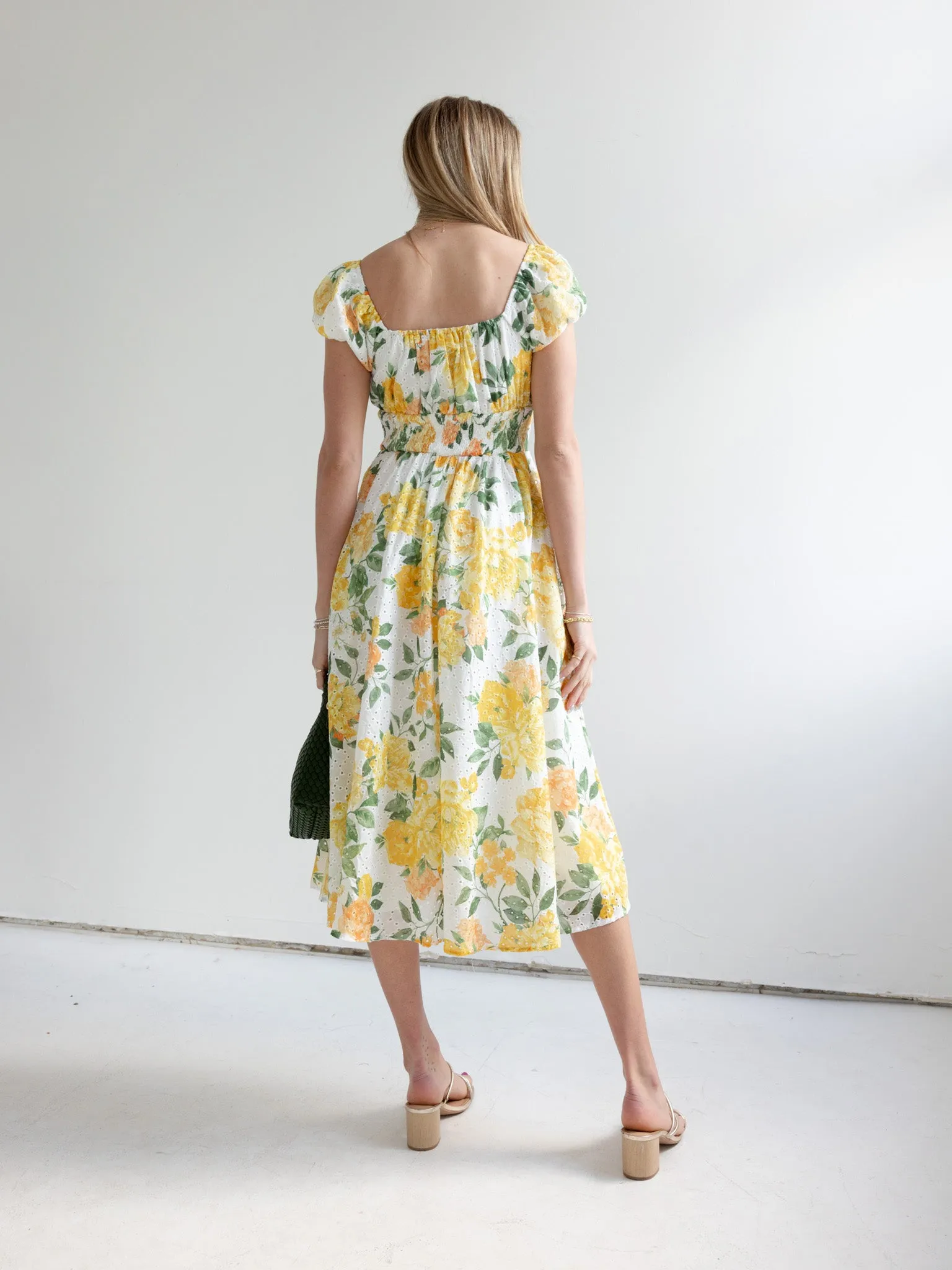 Yellow Rose Dress everyday ease