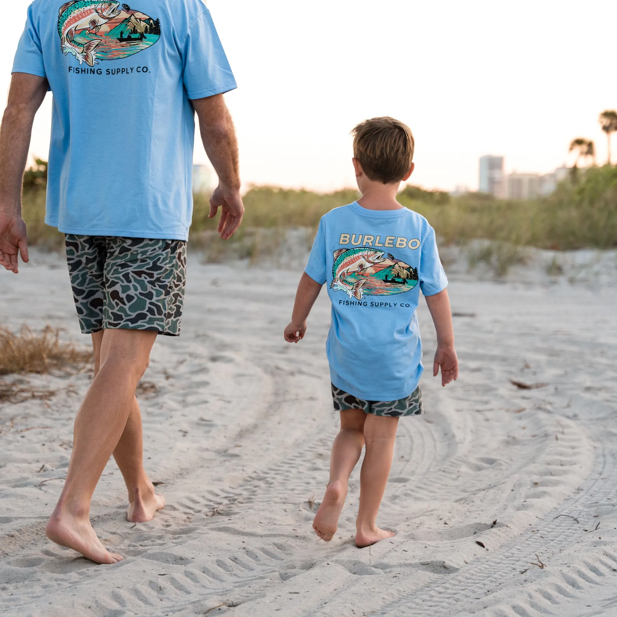 Youth Everyday Short - Retro Duck Camo - Grey Pocket youth energy